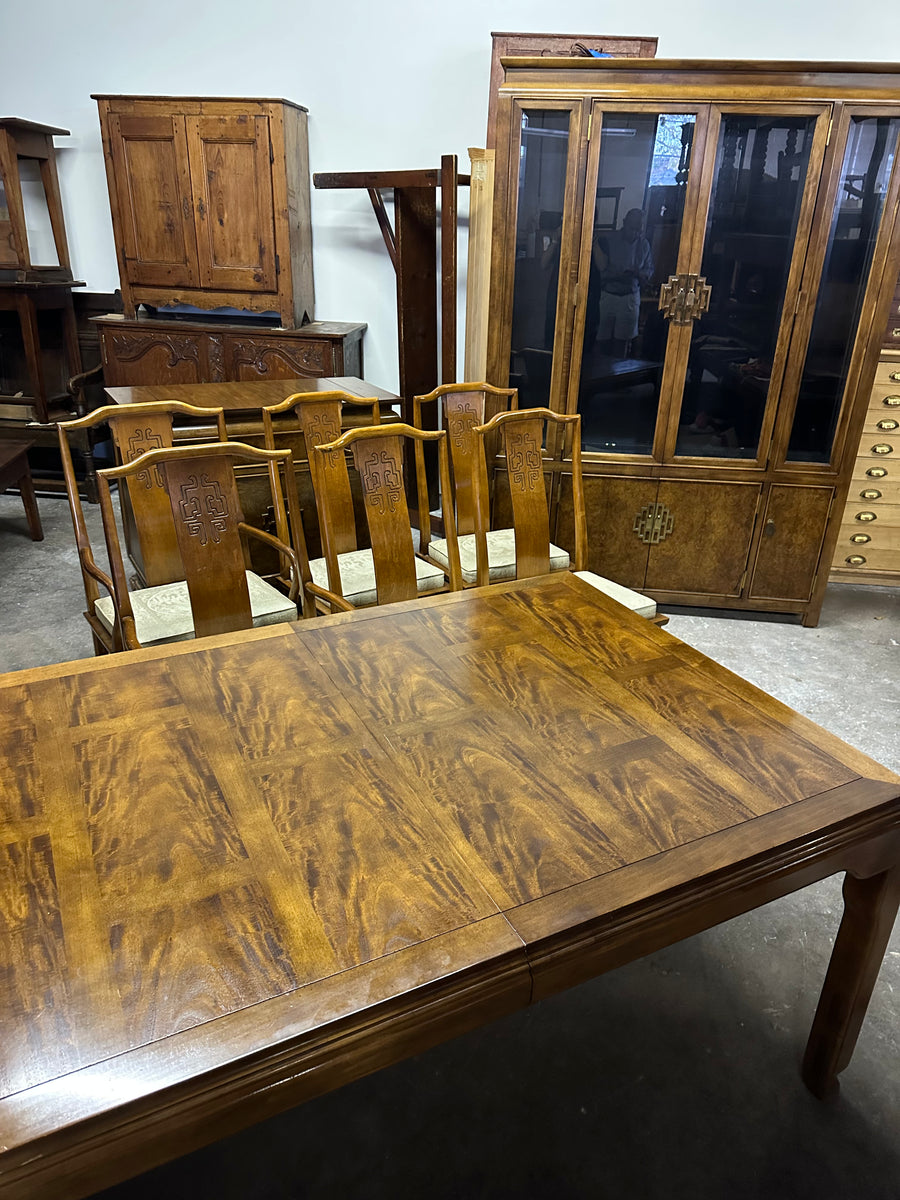 Mid-Century Modern Dining Set, James Mont Style – McIntosh Cottage