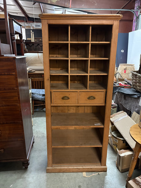 Bookcase and Cubbies from Old Post Office