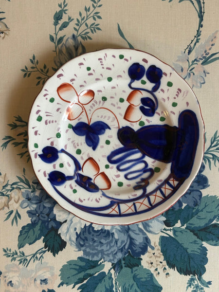 Allerton's Gaudy Welsh "Oyster" Dessert Plate
