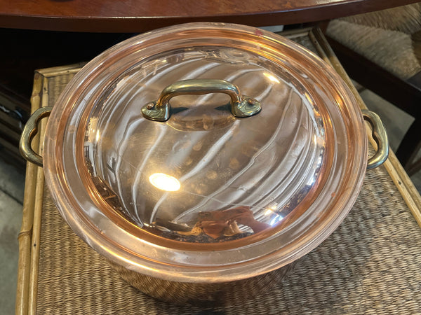 Copper Pot with Lid