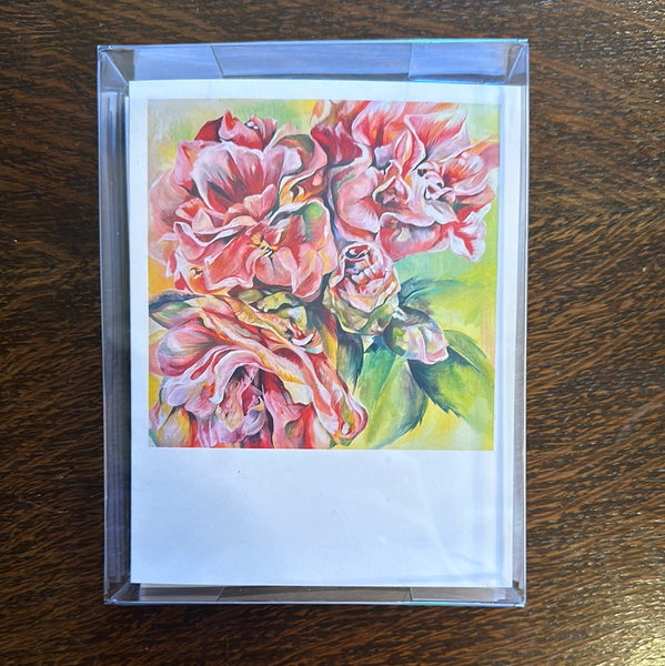 Set of 5 Notecards - Florals