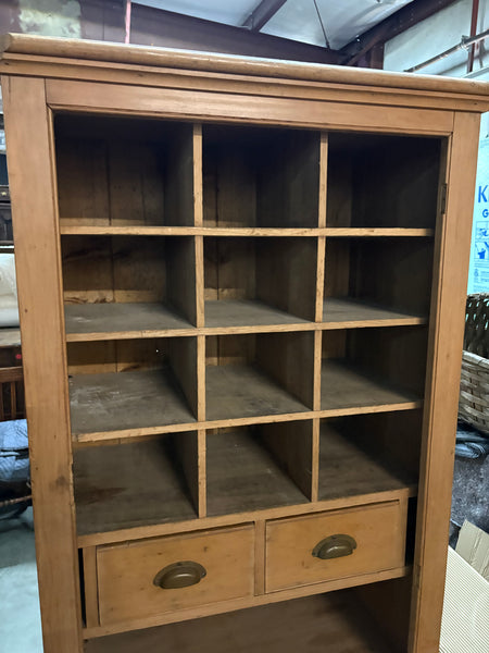 Bookcase and Cubbies from Old Post Office
