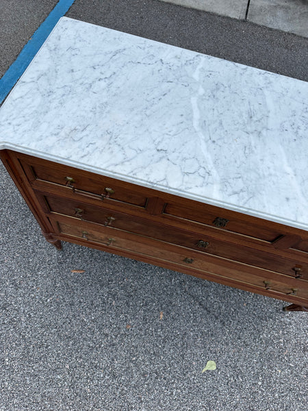 French Marble Top Commode