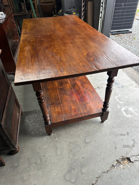 French Pine and Beech Drapers's Table