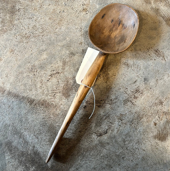 Large Treen Spoon