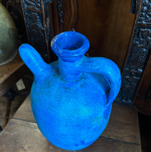 Bright Blue Pyrenees Cruche