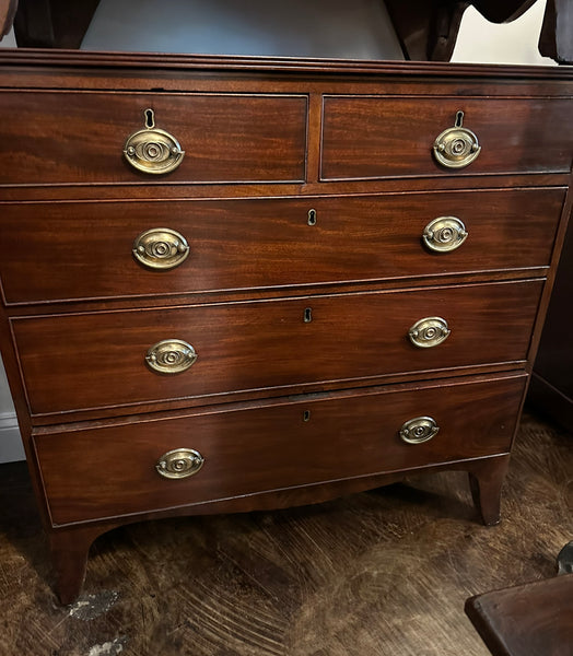 English Mahogany Chest