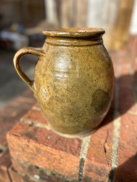 Large Brown/Green Pyrenees Jug