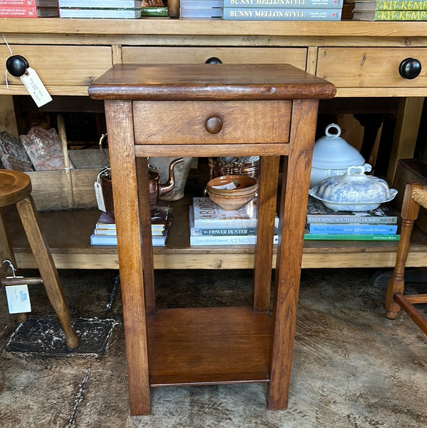 French Oak Lamp Table