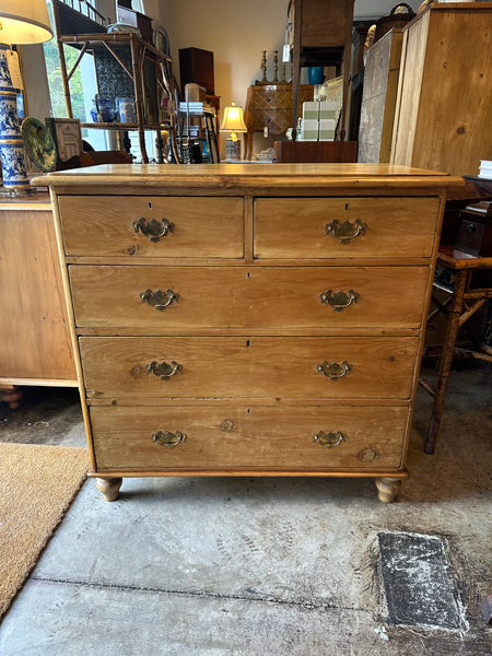 Victorian Pine 2-Over-3 Chest
