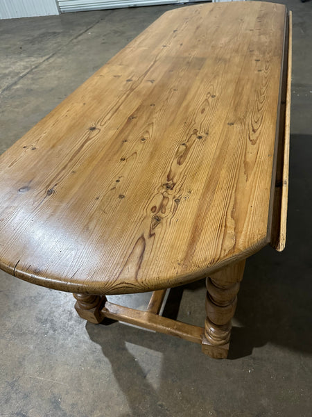 Irish Pine Drop Leaf Table