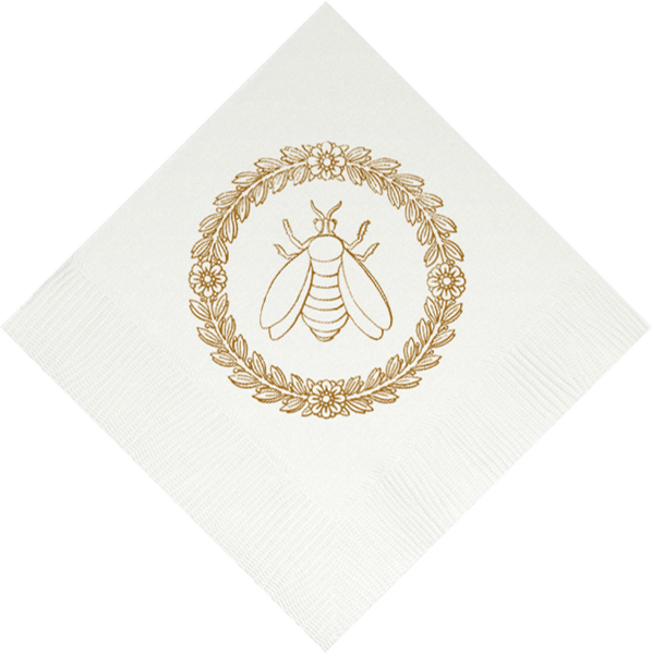 Empire Bee Cocktail Napkins