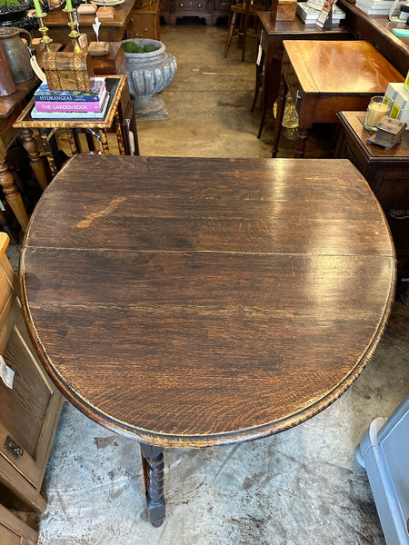 Large Barley Twist Gateleg Table