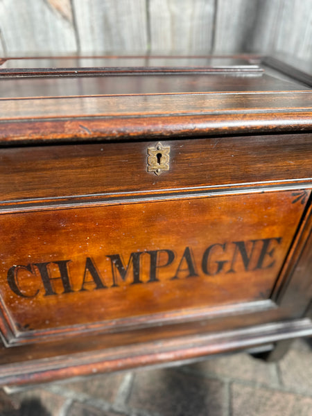 Original Victorian Champagne Box