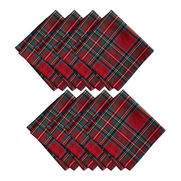 Stowe Tartan Plaid Napkins, Set of 4