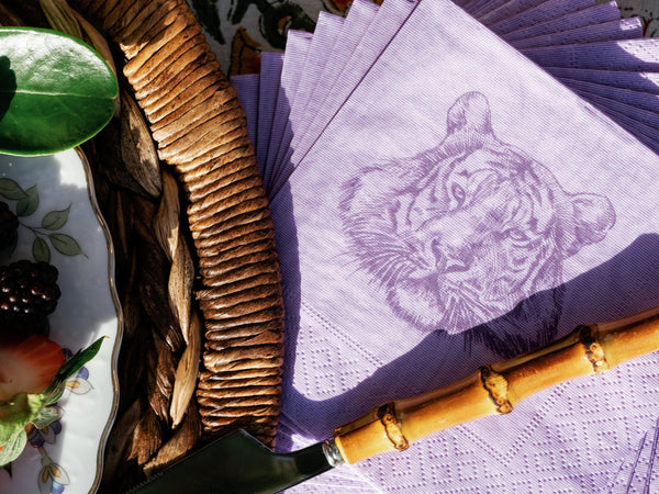 Tiger Cocktail Napkins