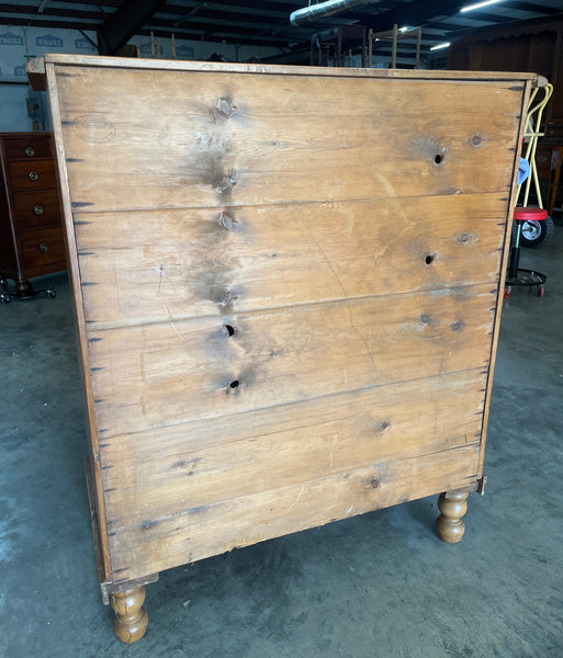 Pine Chest with Brass Pulls