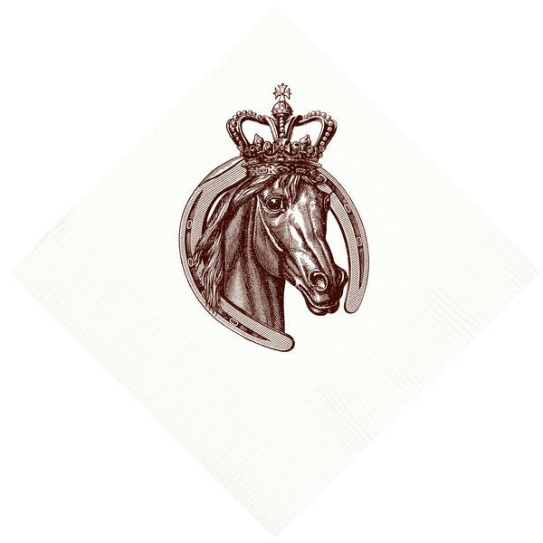 Royal Horse Cocktail Napkins