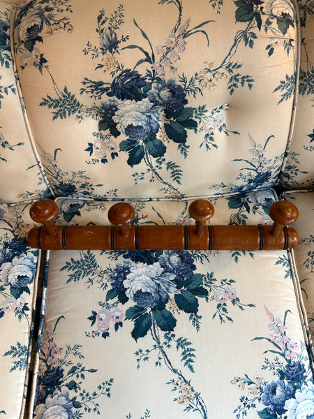 French Faux Bamboo Coat Hooks, 4 Hooks