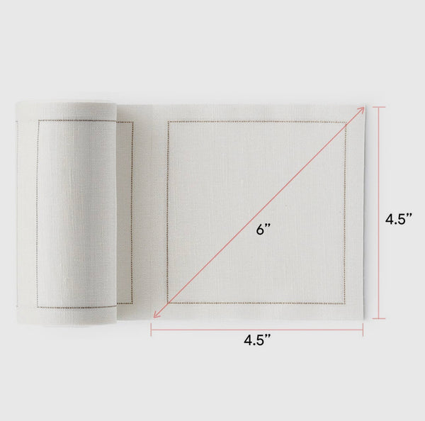 Curry Cotton Cocktail Napkins