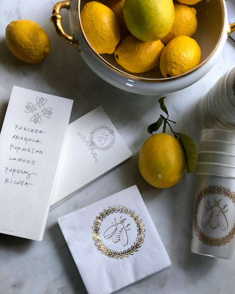 Empire Bee Cocktail Napkins