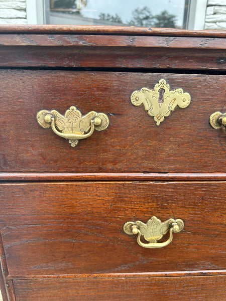 18th Century Original Welsh Oak Chest of Drawers