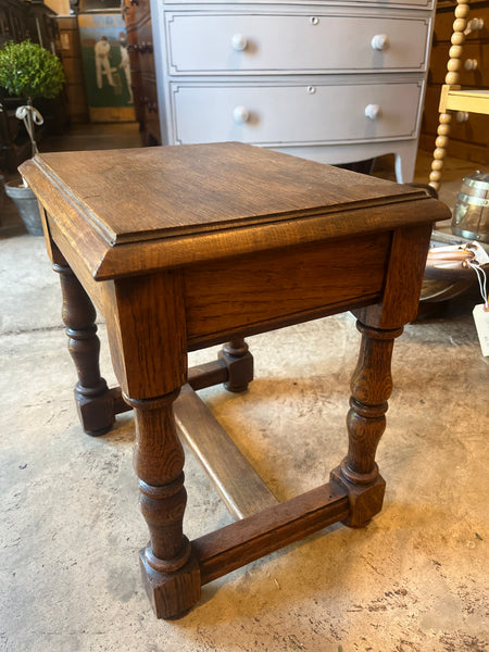 English Oak Joint Stool
