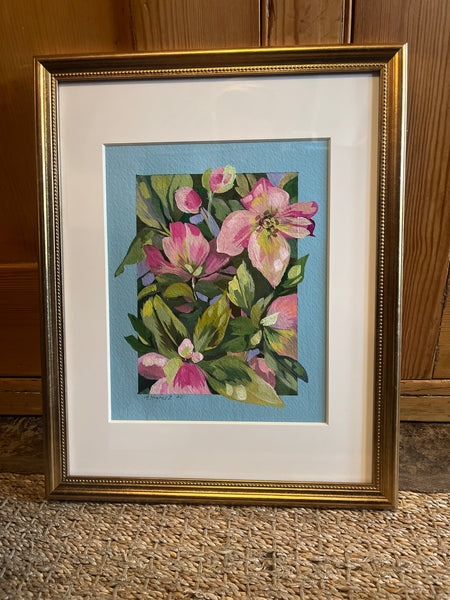 Pink Lenten Rose, by Angela Hughes Zokan