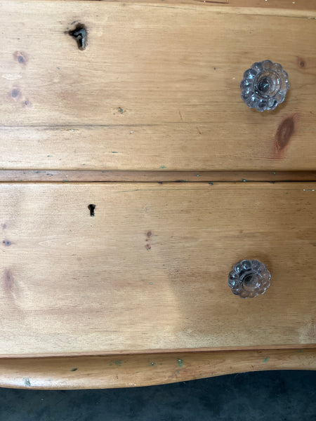 Pine Chest with Beautiful Gallery