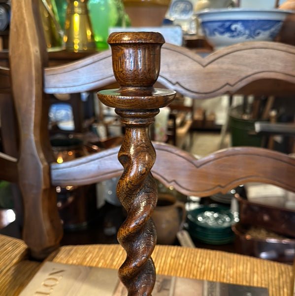Single Barley Twist Candlestick