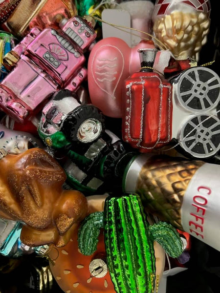 Red Measuring Tape Ornament