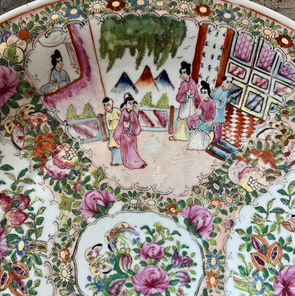 Rose Medallion Charger