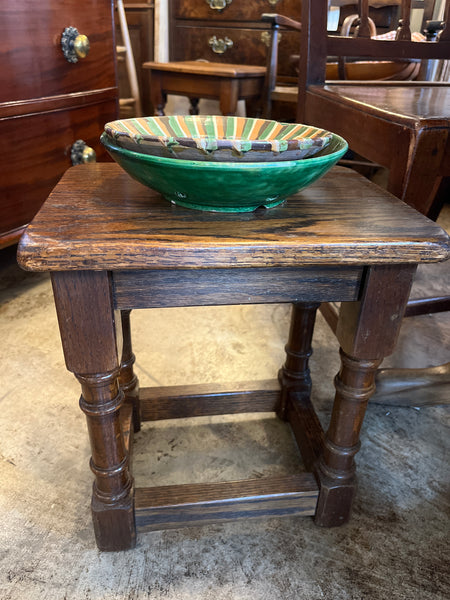 English Oak Joint Stool