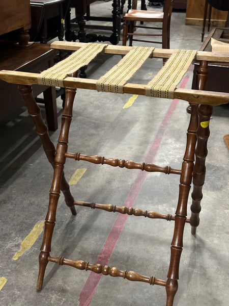 Faux Bamboo Butler's Tray on Stand