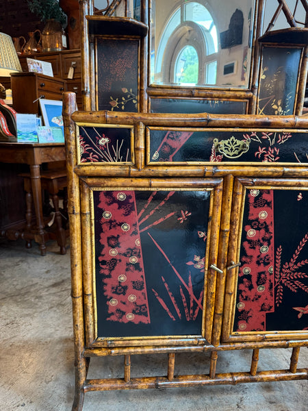 English Bamboo Dresser