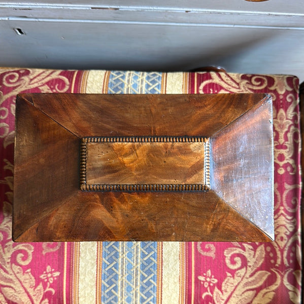 Mahogany Tea Caddy, England