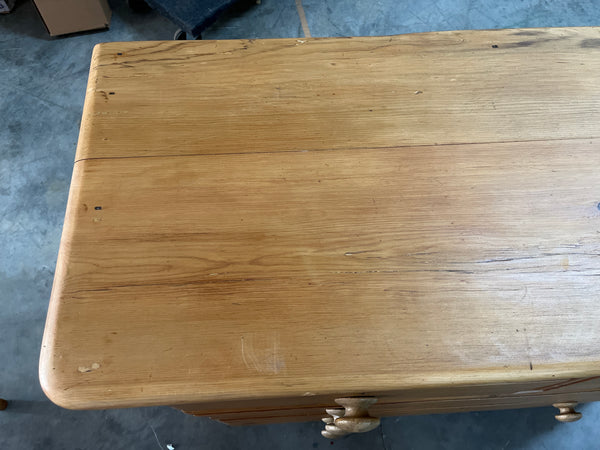 Wide English Pine Chest