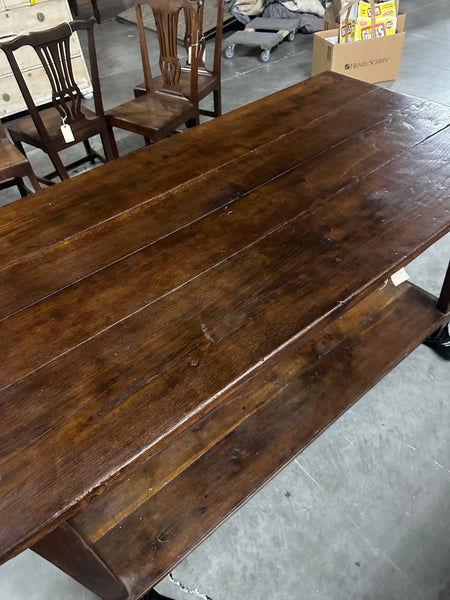 French Oak Draper's Table