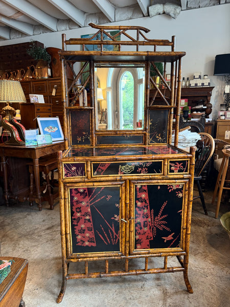 English Bamboo Dresser