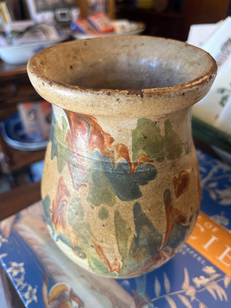 Pyrenees Jug with Blue, Green & Brown Marbling