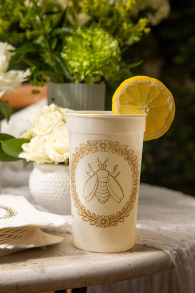 Empire Bee 16oz Pearlized Cups