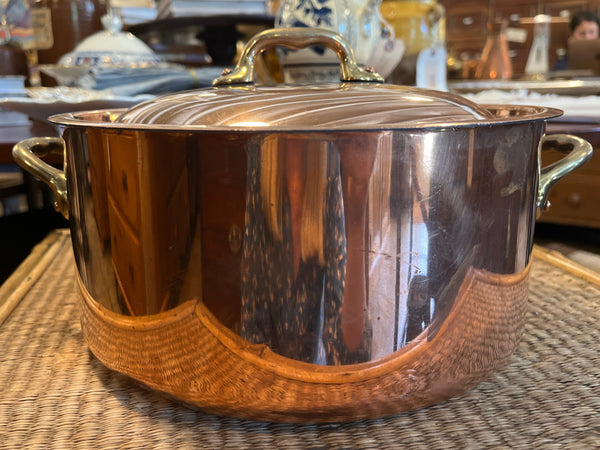 Copper Pot with Lid