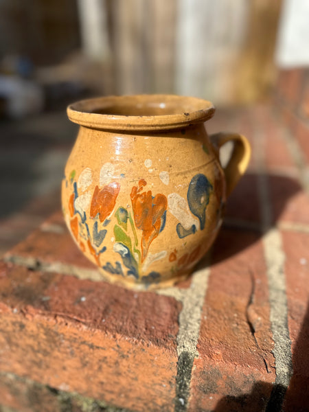 Pale Orange Dotted Pyrenees Jug