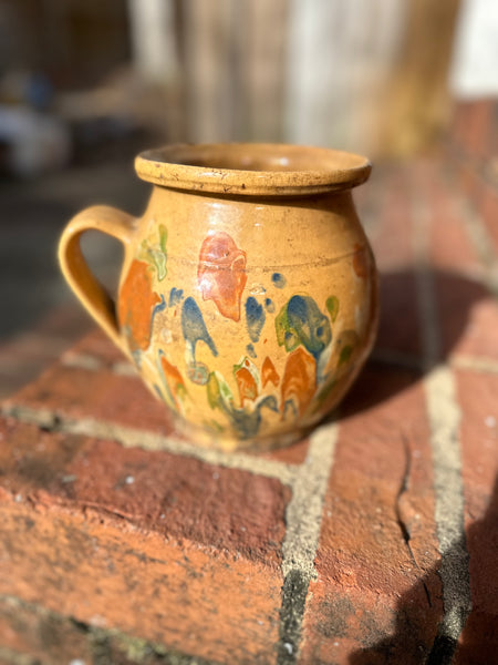 Pale Orange Dotted Pyrenees Jug