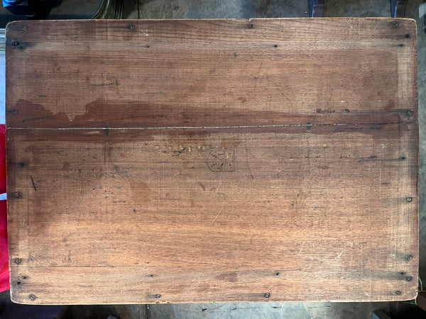 Faux Bamboo Butler's Tray on Stand