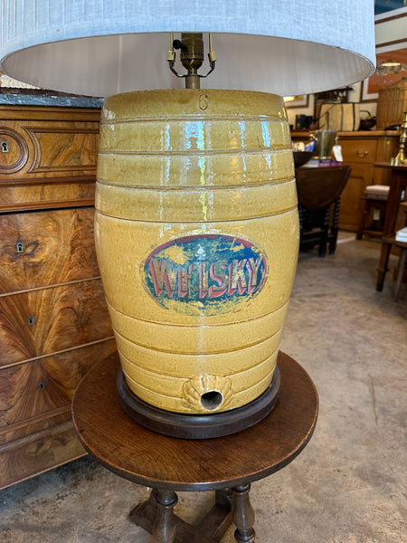 Whiskey Cask Lamp