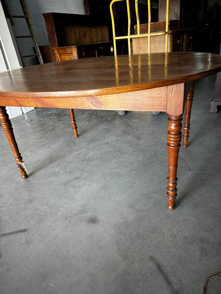 French Cherry Oval Table