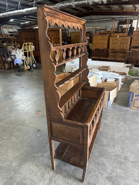 Unusual French Oak Dresser