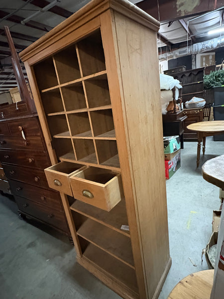 Bookcase and Cubbies from Old Post Office