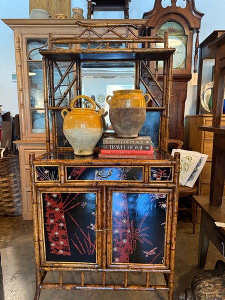 English Bamboo Dresser